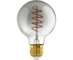 EGLO - E27 G80 spiralė, dūmai - Šiltai balta - Zigbee, Bluetooth