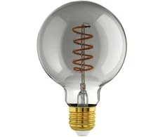 EGLO - E27 G95 spiralė, dūmai - Šiltai balta - Zigbee, Bluetooth