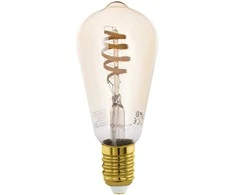 EGLO - E27 ST64 spiralė, gintarinė - TW - Zigbee, Bluetooth