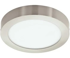 EGLO - „Fueva-Z“ lubinis šviestuvas, šlifuoto plieno, Ø21 - TW - „Zigbee“, „Bluetooth“