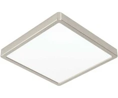 EGLO Fueva-Z Smart Ceiling Light – šlifuotas plienas, 28,5x28,5 cm, Zigbee ir Bluetooth