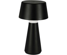 „Eglo Huesa“ stalinė lempa – USB-C įkrovimas, jutiklinis valdymas, IP44 – juoda