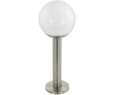 EGLO - Nisia-Z lauko toršeras iš nerūdijančio plieno ir baltas H52.5 - RGB + TW - Zigbee, Bluetooth