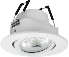EGLO – „Saliceto-Z“ įleidžiamas šviestuvas – baltas, Ø8,8 cm – RGB + derinamas baltas – „Zigbee“ ir „Bluetooth“