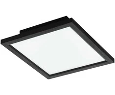 EGLO - Salobrena-Z skydelis juodas 30x30 - TW - Zigbee, Bluetooth
