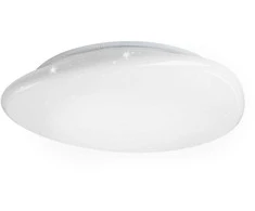 EGLO - Sileras-Z lubinis šviestuvas baltas su krištolo efektu Ø43 - RGB + TW - Zigbee, Bluetooth