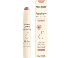 Embryolisse Color Blam 3-In-1 Nude Rožinė Stick lūpų balzamas, 2.5 g