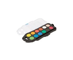 Akvareliniai dažai Maped ColorPeps 12 kubelių+teptukas plastikinė dėžutė