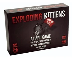Exploding Kittens Sprogstantys kačiukai – NSWF leidimas (anglų k.)