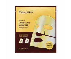 Eqqualberry - Kolageno švytėjimo suteikianti hidrogelio kaukė