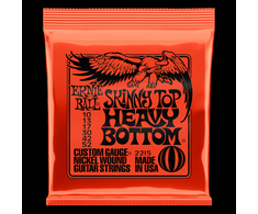 Stygos el. gitarai Ernie Ball Skinny Top Heavy Bottom Slinky 10-52