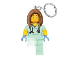 Euromic LEGO - Raktų pakabukas su LED - Slaugytoja (528355)
