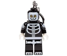 Euromic LEGO - Raktų pakabukas su LED - Skeletas (521097)