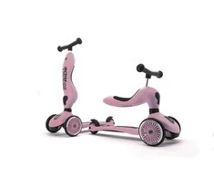 Paspirtukas - balansinis dviratukas  Scoot &amp; Ride Highwaykick 1 2in1 Rose 96270