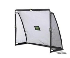 Mobilūs futbolo vartai su atmušimo sienelė Exit Coppa 220x170x80cm