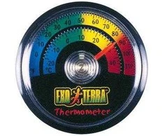 Exoterra - apvalus termometras