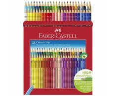 Faber-Castell - Spalvoti pieštukai - Kartoninė dėžutė - 48 vnt. (112449)