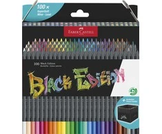 Faber-Castell - Spalvoti pieštukai Juodas Edition (100 vnt) (116411)