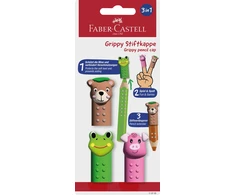 Faber-Castell – Neslystantys dangteliai – rudi, žali ir rožiniai – 3 asorti (BC 110705)