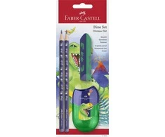 Faber-Castell - Pieštukas Set Dinosaur GP + Accessories (111519)