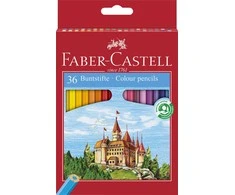 Faber-Castell – spalvotas pieštukas Castle (36 vnt) (120136)