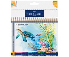 Faber-Castell – WC pieštukai GoFa Aqua – 24 vnt. dėžutėje (114617)