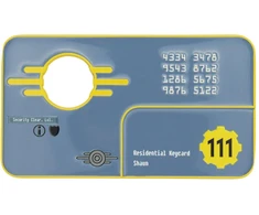 Fanatik Fallout 4 - Vault 111 Limited Edition Security Keycard (Replica)