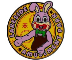 Fanatik Silent Hill Robbie the Rabbit riboto leidimo emalio ženkliukas