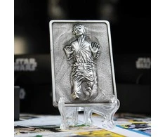 Fanatik „Žvaigždžių karų“ riboto leidimo Han Solo karbonito luite