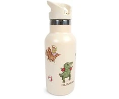 Filibabba - Nerūdijantis plienas water bottle - Dino Beach - rusvai gelsvas - 6-60 m (FI-03589)