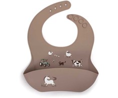 Filibabba - Silikoninis seilinukas su spauda - Magic Farm - (FI-02746)