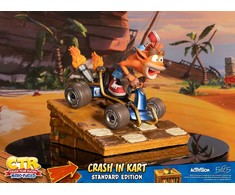 First4Figures „Crash Team Racing Nitro-Fueled“ (Crash In Kart) DERVOS statulėlė