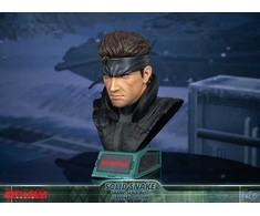 „First4Figures Metalo Gear Solid“ (Solid Snake Grand-Scale Bust) DERVOS statulėlė