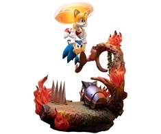 First4Figures - Sonic The Hedgehog (Sonic &amp; Tails) RESIN Statue