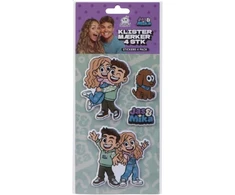 FIRSTGRADE - Jas&amp;Mika Stickers 4 pcs (26-JM-STICKERS2)