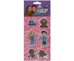 FIRSTGRADE - Jas&amp;Mika Stickers 6 pcs (26-JM-STICKERS)
