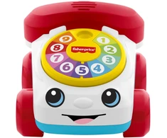 Fisher-Price - klasikinė „Chatting“ telefono transporto priemonė (JKD56)
