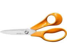 Virtuvinės žirklės FISKARS CLASSIC, oranžinės sp., 18 cm