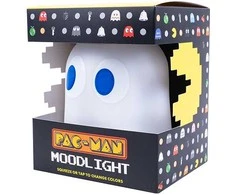 Fizz Creations Pac-Man spalvą keičianti silikoninė lempa - Ghost | 9,9 cm