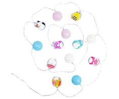 Fizz Creations Squishmallows - Lempučių girlianda - Pastelinės - 330 cm