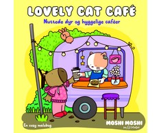 Forlaget Tukan Jaukus spalvinimas - Moshi Moshi: Žavinga kačių kavinė