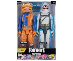 „Fortnite“ – „Victory Duo Mode“ figūrėlės 30 cm – jautienos bosas ir Chompas vyresnysis.