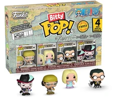 FUNKO Bitty POP! Figūrėlių rinkinys: One Piece, ~3 cm (4 vnt.)