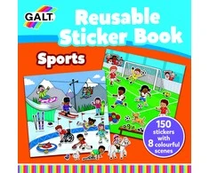 Galt – Daugkartinio naudojimo lipdukų knygelė – sportas (31000151)
