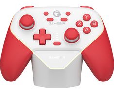 GameSir Super Nova Multiplatform Gamepad – red/baltas