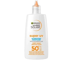 Garnier Ambre Solaire Super UV drėkinamasis veido skystis SPF 50+ 40 ml