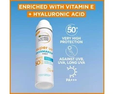 Garnier – Ambre Solaire – Super UV Over Makeup Mist – SPF 50+ – 75 ml
