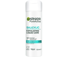 Garnier PureActive salicilo šveičiamasis skystis nešvariai odai, 120 ml