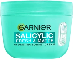 Garnier - Salicylic Fresh &amp; Matte Hydrating Sorbet Kreminis - 85 ml