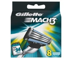 "Gillette Mach3" papildymas 8 vienetai